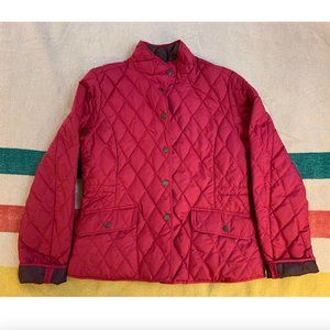 Maroon Eddie Bauer Womens Down Jacket